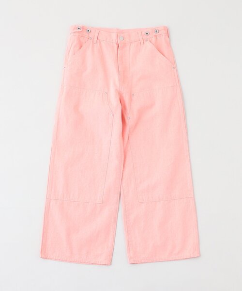 417 EDIFICE（フォーワンセブンエディフィス）の「ダックダブルニーパンツ（カーゴパンツ・メンズ・ブラウン/グレー/グリーン/ブルー/チャコールグレー/ピンク・LARGE/MEDIUM）」の6枚目の写真