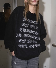 kutir(NeB[)DESIGN LOGO KNIT/fUCSjbg(jbg/Z[^[)
