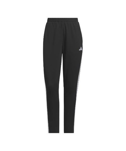 adidas(アディダス)の「アディダス adidas スリーストライプス レギュラーフィット ダブルニット トラックパンツ(その他パンツ・レディース・ブラック×ブラック/ブラック×ホワイト/ブルー系その他・S/M/L/XL)」の8枚目の写真