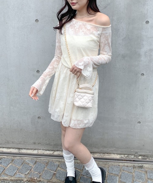 【見とれるレース♪】 MAJE ミニワンピース ca5461fd9786138c67b9e0cf4ac4c9