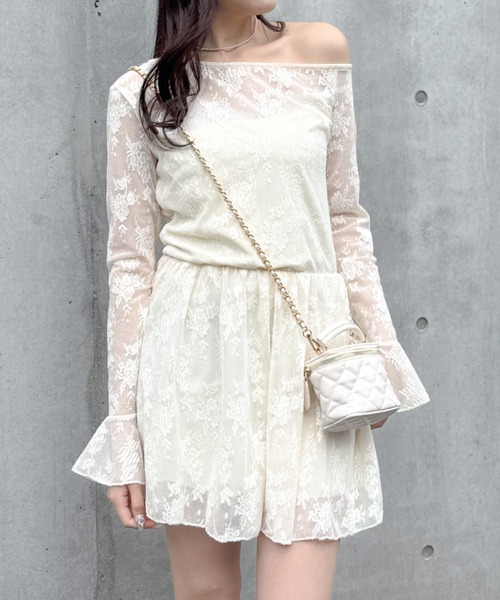 【見とれるレース♪】 MAJE ミニワンピース ca5461fd9786138c67b9e0cf4ac4c9