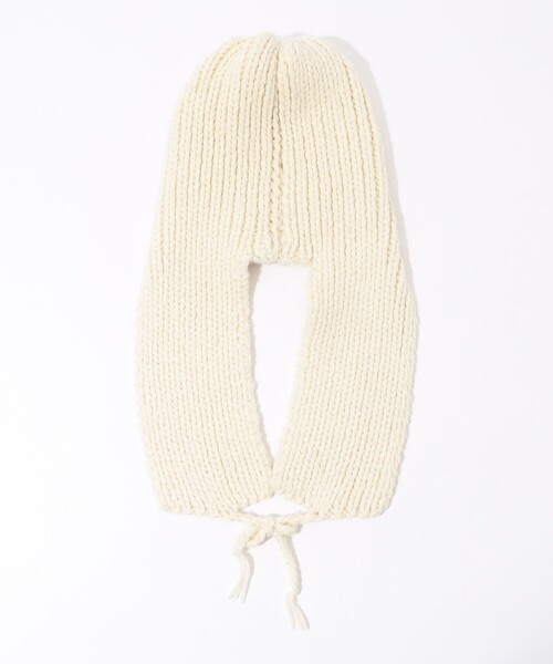 TOMORROWLAND （トゥモローランド）の「MAYDI BAUTI リブニット ビーニー（ニットキャップ/ビーニー・レディース・ホワイト・FREE）」の3枚目の写真
