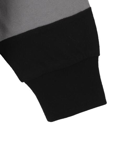 WEGO（ウィゴー）の「WEGO/グラフィックラガーシャツ（Tシャツ/カットソー・メンズ・ブラック/オフホワイト・MEDIUM/LARGE）」の16枚目の写真