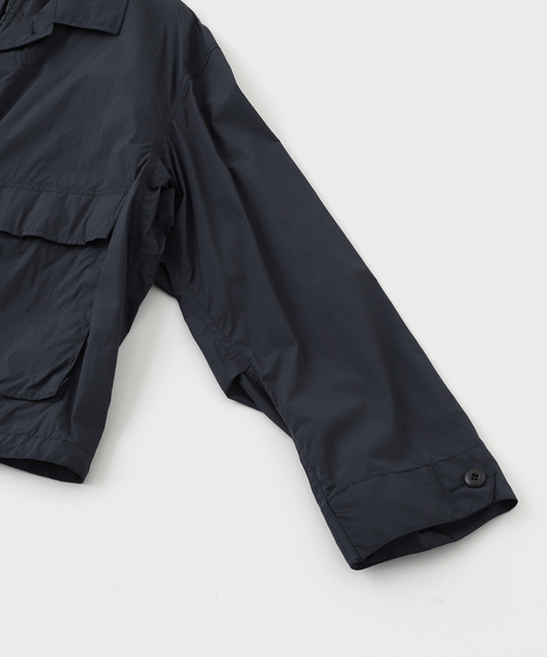 EDIFICE(エディフィス)の「Product Twelve (プロダクトトゥエルブ) Cropped Utility Shirt 25SS-PHS01(シャツ/ブラウス・メンズ・ブラック・2/3)」の4枚目の写真