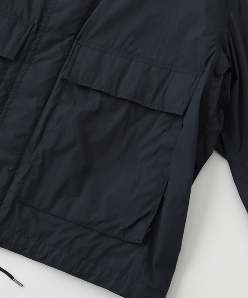 EDIFICE(エディフィス)の「Product Twelve (プロダクトトゥエルブ) Cropped Utility Shirt 25SS-PHS01(シャツ/ブラウス・メンズ・ブラック・2/3)」の5枚目の写真