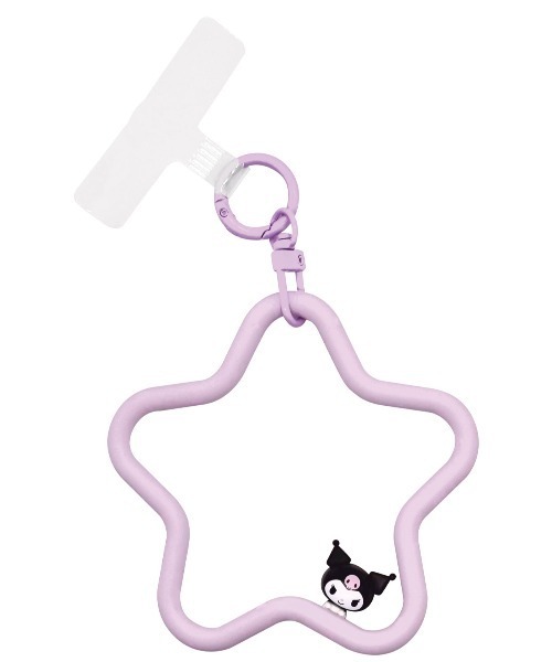 sanrio(サンリオ)の「sanrio/サンリオキャラクターズ マルチリングプラス シリコンブレスレッド(スマホグッズ・レディース・パープル/ブルー系その他/ベビーピンク/ライトブルー/ライトイエロー/ホワイト・ONE SIZE)」の4枚目の写真