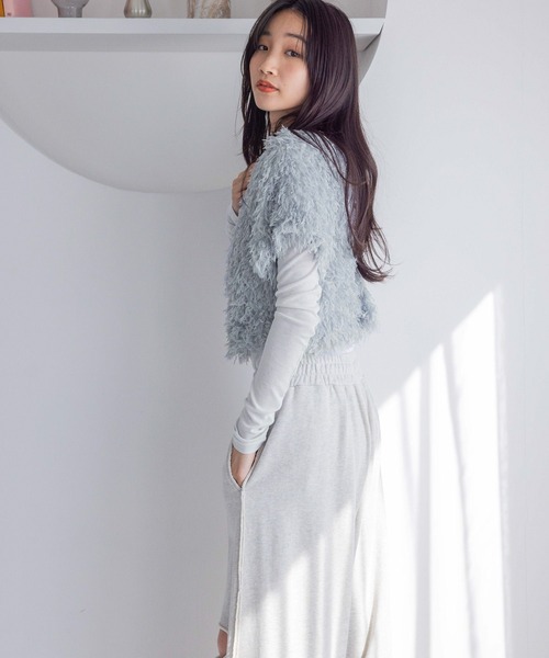 LOWRYS FARM（ローリーズファーム）の「2WAYフリンジフェザー2P