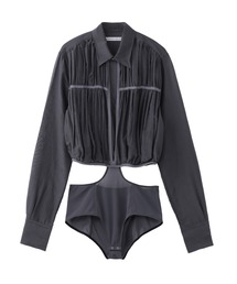 JOHN LAWRENCE SULLIVAN（ジョンローレンスサリバン）の「VOILE BODY SUIT GATHERED SHIRT（シャツ/ブラウス）」
