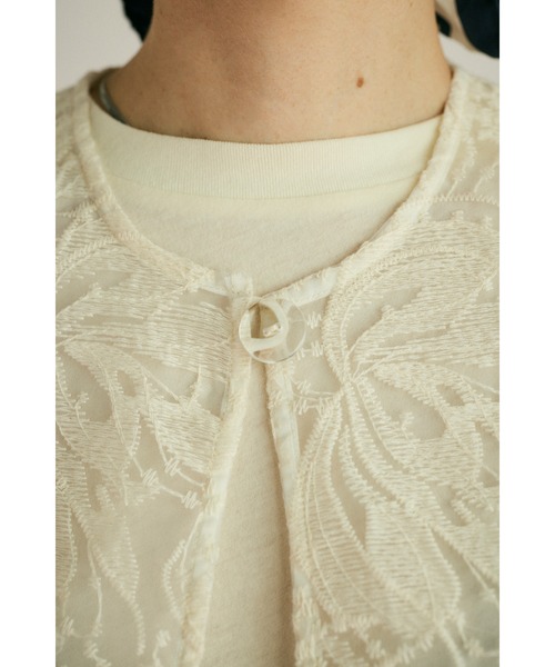ハンガリーレースベスト　新品未使用 lace vest レースベスト（ベスト）｜HeRIN.CYE（ヘリンドット
