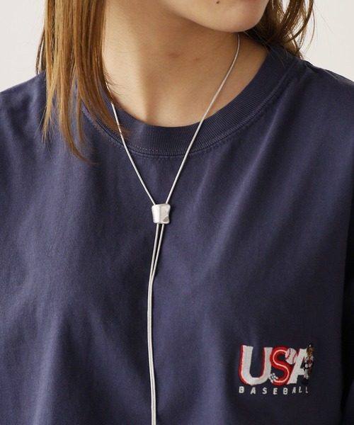 ROOPTOKYO(ループトウキョウ)の「OKUOKU 0909/オクオク ループタイ ネックレスループタイ ネックレス oku-necklace-00414 メンズ 夏物 夏服(ネックレス・メンズ・ゴールド系2/シルバー系5/シルバー系3/シルバー系6/ゴールド系3/ゴールド系1/シルバー系4/ゴールド系6/ゴールド系5/シルバー系1/ゴールド系4・FREE)」の4枚目の写真