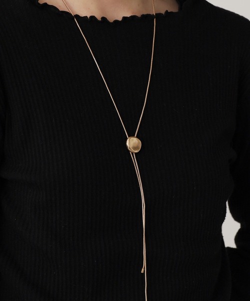 ROOPTOKYO(ループトウキョウ)の「OKUOKU 0909/オクオク ループタイ ネックレスループタイ ネックレス oku-necklace-00414 メンズ 夏物 夏服(ネックレス・メンズ・ゴールド系2/シルバー系5/シルバー系3/シルバー系6/ゴールド系3/ゴールド系1/シルバー系4/ゴールド系6/ゴールド系5/シルバー系1/ゴールド系4・FREE)」の6枚目の写真