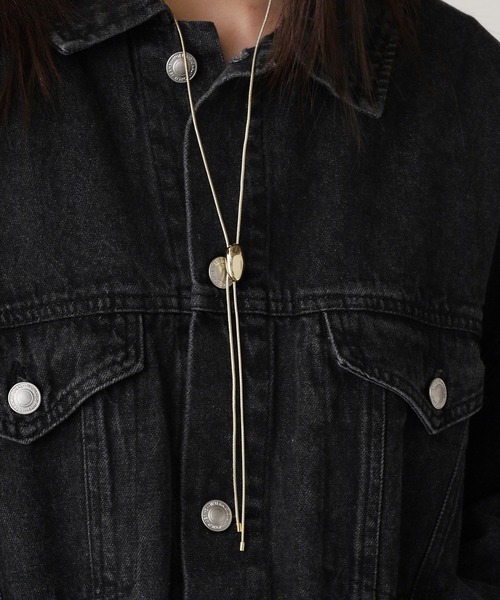 ROOPTOKYO(ループトウキョウ)の「OKUOKU 0909/オクオク ループタイ ネックレスループタイ ネックレス oku-necklace-00414 メンズ 夏物 夏服(ネックレス・メンズ・ゴールド系2/シルバー系5/シルバー系3/シルバー系6/ゴールド系3/ゴールド系1/シルバー系4/ゴールド系6/ゴールド系5/シルバー系1/ゴールド系4・FREE)」の7枚目の写真