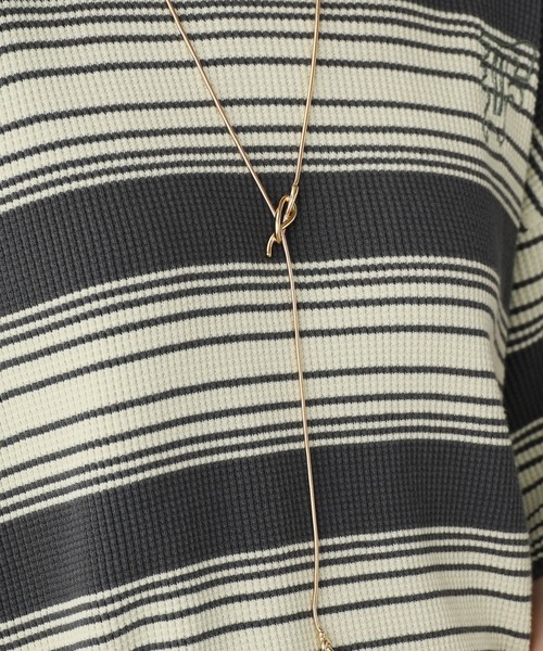 ROOPTOKYO(ループトウキョウ)の「OKUOKU 0909/オクオク ループタイ ネックレスループタイ ネックレス oku-necklace-00414 メンズ 夏物 夏服(ネックレス・メンズ・ゴールド系2/シルバー系5/シルバー系3/シルバー系6/ゴールド系3/ゴールド系1/シルバー系4/ゴールド系6/ゴールド系5/シルバー系1/ゴールド系4・FREE)」の11枚目の写真