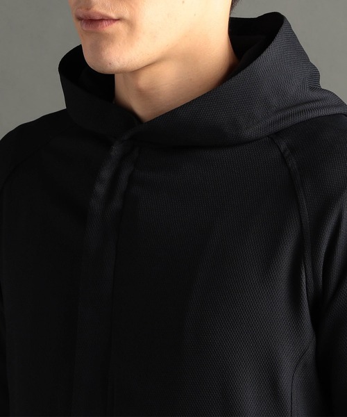 MONSIEUR NICOLE（ムッシュニコル）の「レノクロス フードブルゾン（その他アウター・メンズ・ネイビー/グレー・SMALL/MEDIUM/LARGE/X-LARGE）」の10枚目の写真