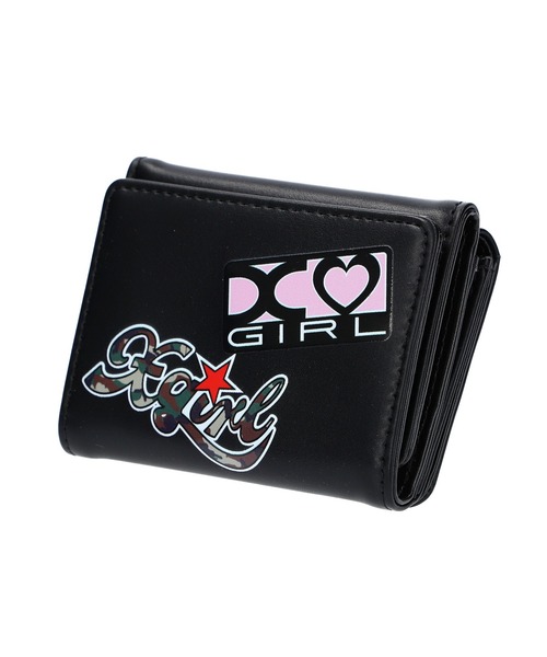 X-girl(エックスガール)の「STICKER MINI WALLET(財布・レディース・ブラック/ブルー・ONE SIZE)」の7枚目の写真