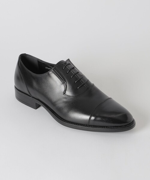 BLACK LABEL CRESTBRIDGE(ブラックレーベル・クレストブリッジ)の「アンティークレザーサイドエラスティックストレートチップ(ドレスシューズ・メンズ・ブラック/ダークブラウン・25.5cm/26.5cm/25.0cm/26.0cm/27.0cm)」の5枚目の写真
