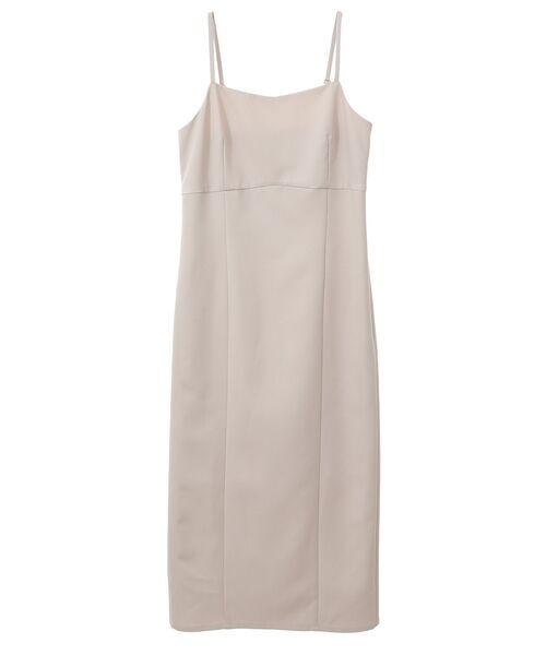 earth music&ecology（アースミュージックアンドエコロジー）の「SET2点フリルボレロ＋ナローワンピース（ドレス・レディース・ブラック/ライトベージュ・M/S）」の9枚目の写真