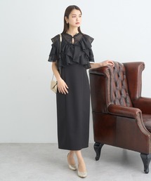 earth music&ecology | SET2点フリルボレロ＋ナローワンピース(ドレス)
