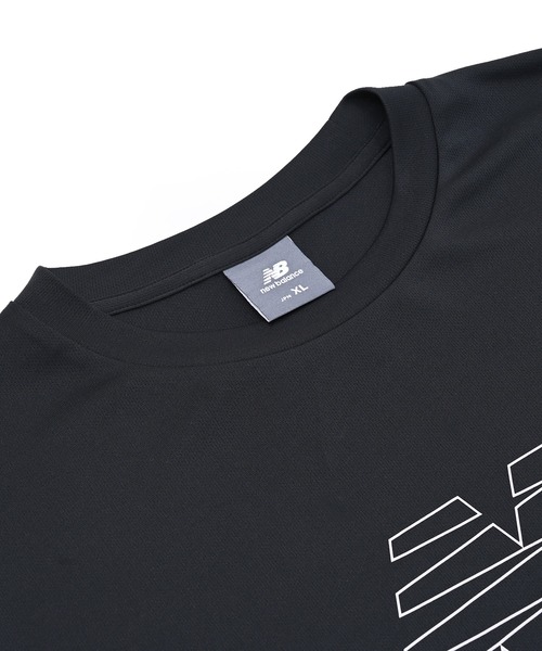 NEW BALANCE(ニューバランス)の「パフォーマンスファンクションTシャツ(Tシャツ/カットソー・メンズ・オフホワイト/ブルー/ローズ/ブラック・SMALL/MEDIUM/LARGE/X-LARGE/XX-LARGE)」の7枚目の写真