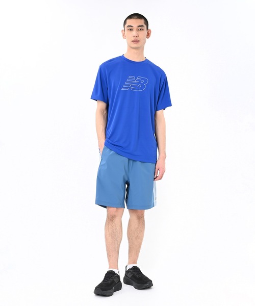 NEW BALANCE(ニューバランス)の「パフォーマンスファンクションTシャツ(Tシャツ/カットソー・メンズ・オフホワイト/ブルー/ローズ/ブラック・SMALL/MEDIUM/LARGE/X-LARGE/XX-LARGE)」の17枚目の写真