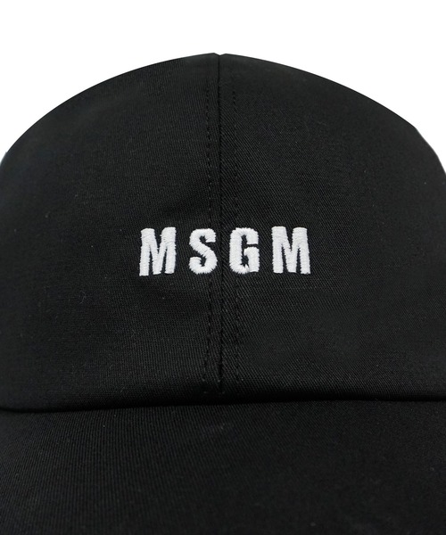 MSGM（エムエスジーエム）の「【NEW】アイコニックミニロゴ ベースボールキャップ（キャップ・メンズ・グリーン/ブラック/オフホワイト・FREE）」の9枚目の写真