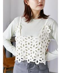 ehka sopo | 2WAYクルーネックカットソー(Tシャツ/カットソー)