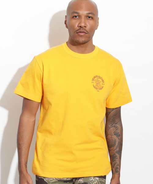 ROTAR(ローター)の「DRUNKEN BASTARD Tee(Tシャツ/カットソー・メンズ・オレンジ系その他/ブラック/ライトブルー/ホワイト系その他・SMALL/MEDIUM/LARGE/X-LARGE)」の4枚目の写真