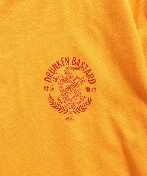 ROTAR(ローター)の「DRUNKEN BASTARD Tee(Tシャツ/カットソー・メンズ・オレンジ系その他/ブラック/ライトブルー/ホワイト系その他・SMALL/MEDIUM/LARGE/X-LARGE)」の21枚目の写真