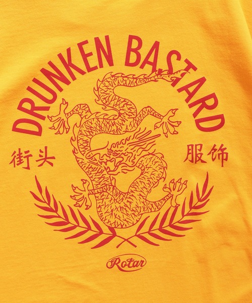 ROTAR(ローター)の「DRUNKEN BASTARD Tee(Tシャツ/カットソー・メンズ・オレンジ系その他/ブラック/ライトブルー/ホワイト系その他・SMALL/MEDIUM/LARGE/X-LARGE)」の22枚目の写真