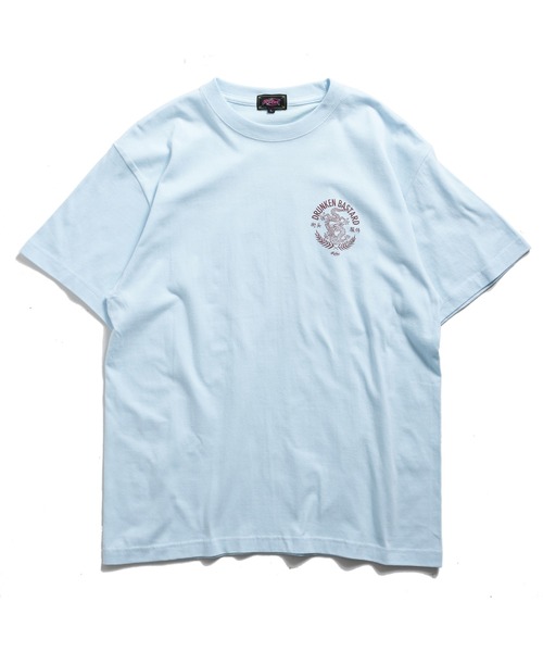 ROTAR(ローター)の「DRUNKEN BASTARD Tee(Tシャツ/カットソー・メンズ・オレンジ系その他/ブラック/ライトブルー/ホワイト系その他・SMALL/MEDIUM/LARGE/X-LARGE)」の15枚目の写真