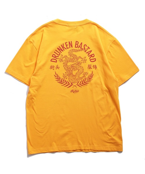 ROTAR(ローター)の「DRUNKEN BASTARD Tee(Tシャツ/カットソー・メンズ・オレンジ系その他/ブラック/ライトブルー/ホワイト系その他・SMALL/MEDIUM/LARGE/X-LARGE)」の18枚目の写真