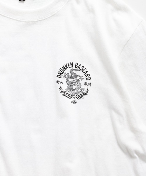 ROTAR(ローター)の「DRUNKEN BASTARD Tee(Tシャツ/カットソー・メンズ・オレンジ系その他/ブラック/ライトブルー/ホワイト系その他・SMALL/MEDIUM/LARGE/X-LARGE)」の19枚目の写真