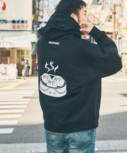 shury labyrins バンビ　ホワイト パーカー　完売品 URBAN RESEARCH（アーバンリサーチ）の「551蓬莱×UR SWEAT