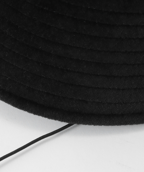La TOTALITE（ラトータリテ）の「【IRIS47/イリスフォーセブン】velor hat（ハット・レディース・ブラック・FREE）」の9枚目の写真