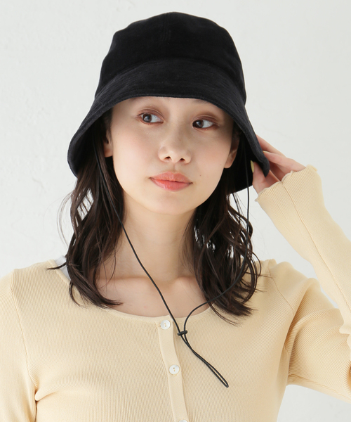 La TOTALITE（ラトータリテ）の「【IRIS47/イリスフォーセブン】velor hat（ハット・レディース・ブラック・FREE）」の10枚目の写真