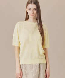 MACKINTOSH LONDON | ラスターリネンニットプルオーバー(Tシャツ/カットソー)