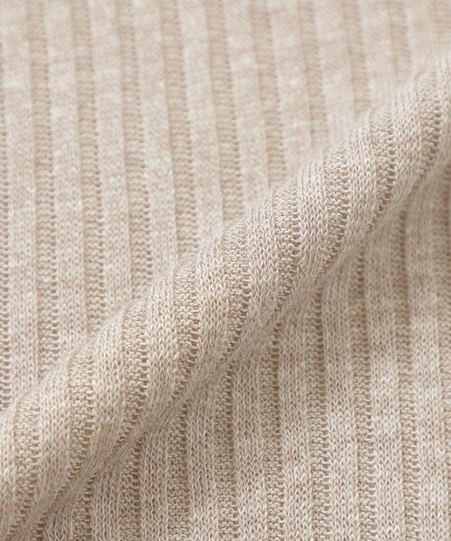 MACKINTOSH LONDON（マッキントッシュ ロンドン）の「ラスターリネンニットプルオーバー（Tシャツ/カットソー・レディース・イエロー/ブラック/ベージュ・38）」の13枚目の写真