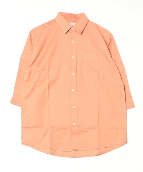 ARCADE（アーケード）の「通気性、吸水性の良い 7分袖 インド綿100％ コットン半端袖シャツ Retrievers Club（シャツ/ブラウス・メンズ・ブルー/ホワイト/ベージュ/ネイビー/オレンジ・M/L/LL）」の18枚目の写真