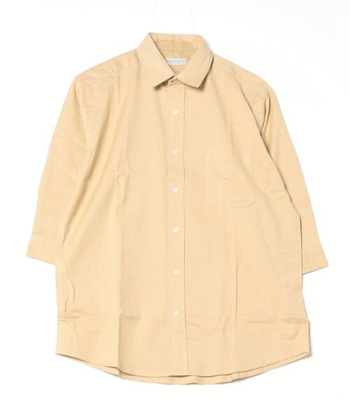 ARCADE（アーケード）の「通気性、吸水性の良い 7分袖 インド綿100％ コットン半端袖シャツ Retrievers Club（シャツ/ブラウス・メンズ・ブルー/ホワイト/ベージュ/ネイビー/オレンジ・M/L/LL）」の19枚目の写真