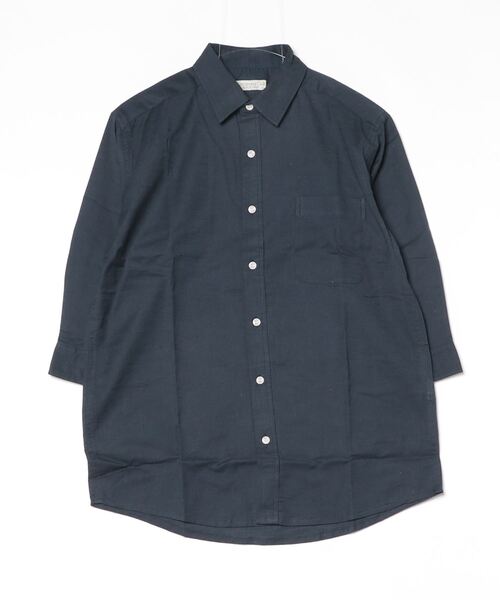 ARCADE（アーケード）の「通気性、吸水性の良い 7分袖 インド綿100％ コットン半端袖シャツ Retrievers Club（シャツ/ブラウス・メンズ・ブルー/ホワイト/ベージュ/ネイビー/オレンジ・M/L/LL）」の20枚目の写真