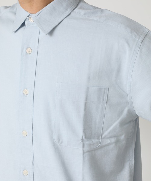 ARCADE（アーケード）の「通気性、吸水性の良い 7分袖 インド綿100％ コットン半端袖シャツ Retrievers Club（シャツ/ブラウス・メンズ・ブルー/ホワイト/ベージュ/ネイビー/オレンジ・M/L/LL）」の14枚目の写真