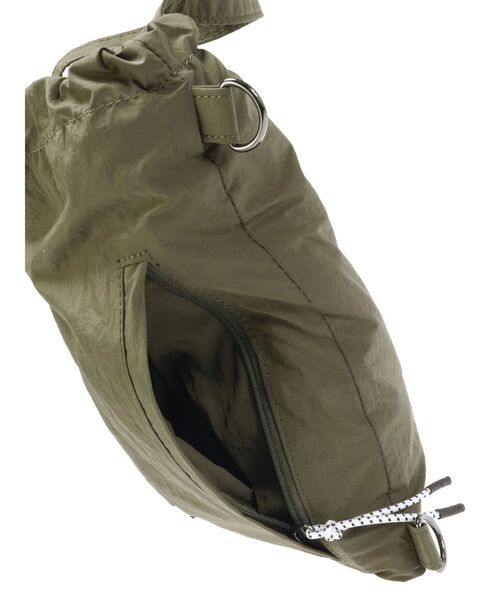 UN3D.（アンスリード）の「COMPACT SLING BAG / コンパクトスリングバッグ（ボディバッグ/ウエストポーチ・レディース・ブラック/ベージュ/カーキ・FREE）」の15枚目の写真