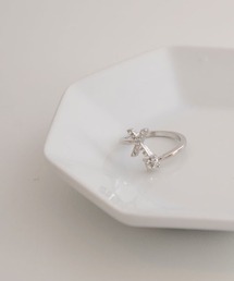 Mayree（メイリー）の「【float】イニシャル モチーフ シルバー リング【イニシャル展開】（リング）」