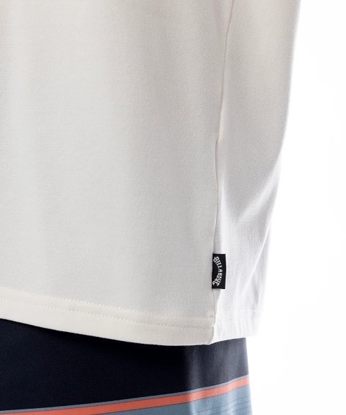 BILLABONG（ビラボン）の「BILLABONG メンズ SOFTTY LS TEE 長袖サーフTシャツ 【2025年春夏モデル】/ビラボン水陸両用バックプリント長袖ラッシュTシャツ（水着）（ラッシュガード・メンズ・オフホワイト/ブラック系その他/ライトブルー・MEDIUM/LARGE/X-LARGE）」の7枚目の写真