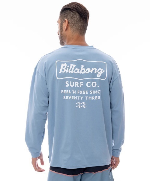 BILLABONG（ビラボン）の「BILLABONG メンズ SOFTTY LS TEE 長袖サーフTシャツ 【2025年春夏モデル】/ビラボン水陸両用バックプリント長袖ラッシュTシャツ（水着）（ラッシュガード・メンズ・オフホワイト/ブラック系その他/ライトブルー・MEDIUM/LARGE/X-LARGE）」の13枚目の写真