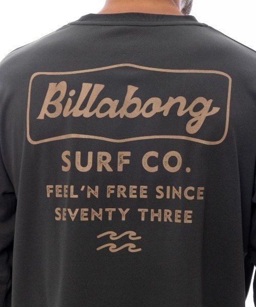 BILLABONG（ビラボン）の「BILLABONG メンズ SOFTTY LS TEE 長袖サーフTシャツ 【2025年春夏モデル】/ビラボン水陸両用バックプリント長袖ラッシュTシャツ（水着）（ラッシュガード・メンズ・オフホワイト/ブラック系その他/ライトブルー・MEDIUM/LARGE/X-LARGE）」の10枚目の写真