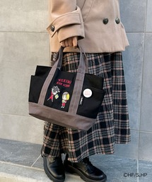 Misto Forza（ミストフォルツァ）の「ハイキュー‼ミニキャラクター刺繍トートバッグ（ショルダーバッグ）」