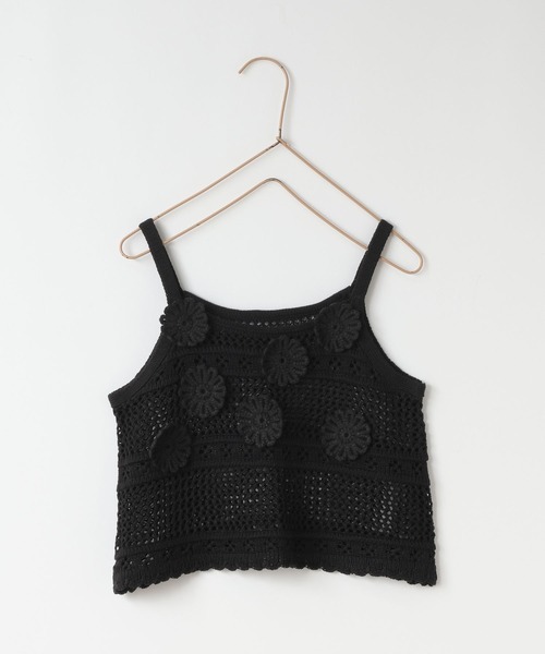 LOWRYS FARM(ローリーズファーム)の「カギバリニットキャミ 325500(キャミソール・キッズ・アイボリー/ブラック・150cm/130cm/110cm)」の12枚目の写真