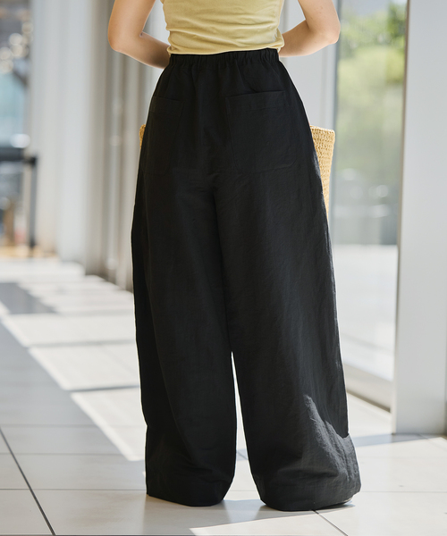 IENA LA BOUCLE ゴブラン JQD ワイドクロップドパンツ　38 IENA LA BOUCLE ゴブラン JQD ワイドクロップドパンツ 38