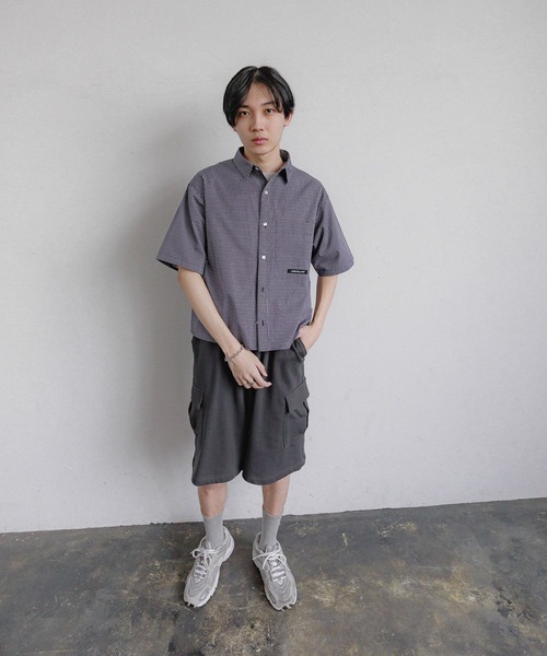 GLOBAL WORK（グローバルワーク）の「アソートショートパンツ/AND YUA ANY/291944（その他パンツ・キッズ・グレー系カモフラージュ/ブラック/ネイビー/グリーン系カモフラージュ・SMALL/MEDIUM/LARGE）」の5枚目の写真